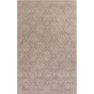 Candice Olson Modern Classics Hand tufted Grey Lattice Geometric Wool Rug (33 X 53)