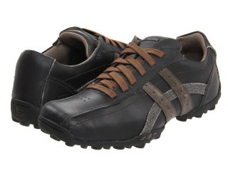 SKECHERS Talus   Burk Mens Lace up casual Shoes (Black)
