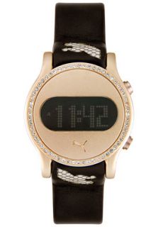 Puma PU910042003  Watches,Womens Imagination Digital Multi Function Brown Leather, Casual Puma Quartz Watches