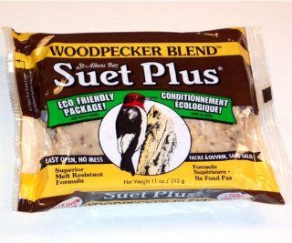 Woodpecker Blend Suet Cake + Freight  Suet Bird Feed  Patio, Lawn & Garden