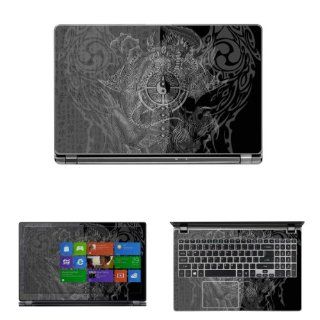 Decalrus   Decal Skin Sticker for Acer Aspire V7 582P with 15.6" Touchscreen (NOTES Compare your laptop to IDENTIFY image on this listing for correct model) case cover wrap V7 582P 170 Computers & Accessories