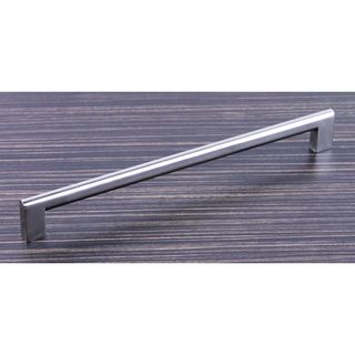 Contemporary 10.625 inch Key Shape Stainless Steel Finish Cabinet Bar Pull Handles (set Of 5)