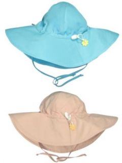 2 Pack UPF 50+ Sun Protection Brim Sun Hats With Beige Beach Hat by Iplay Clothing