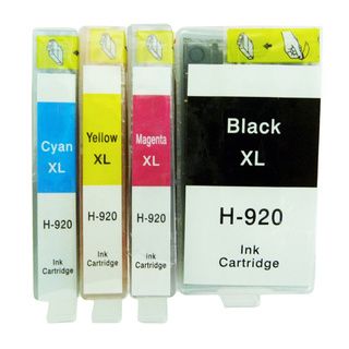 4 pack Replacing Hp 920xl Cd975an Cd972an Cd973an Cd974an Ink Cartridge For Officejet 6000 E609 6500 7000 E910 7500ac