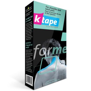 K Tape Precut Kinesiology Tape For Neck And Shoulder (8 Strips)