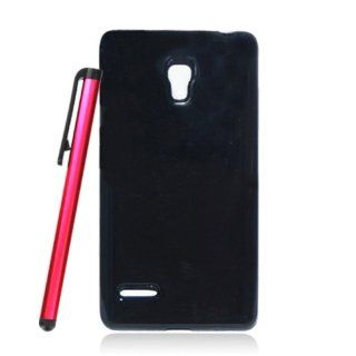 [ManiaGear] LG P769 Optimus L9 Optimus 4G Black Flexi Soft Case + Screen Protector & Stylus Pen Cell Phones & Accessories