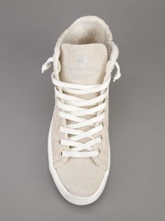 Leather Crown Lace Sneaker