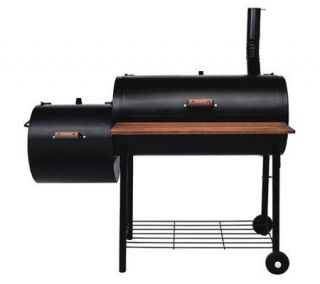 Brinkmann Pitmaster Deluxe Smoker/Grill with Offset Fire Box —