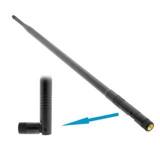 BIRUGEAR +9dBi 15 inch High Gain Booster OMNI Directional RP SMA Screw On Swivel Antenna for Linksys WET11, WET54G, WMP11 PCI Card, WPS11, WMP54G, WMP54GS, WRT54GC Computers & Accessories