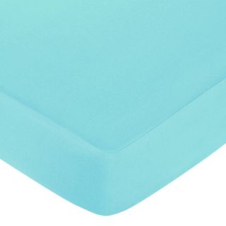 Sweet JoJo Designs Turquoise Fitted Crib Sheet Sweet Jojo Designs Baby Bed Sheets