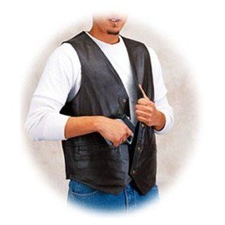 Concealed Carry Vest   Leather  Sporting Goods  Sports & Outdoors