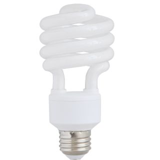 Utilitech 4 Pack 23 Watt (100W) Medium Base (E 26) Base Bright White Decorative CFL Bulb ENERGY STAR