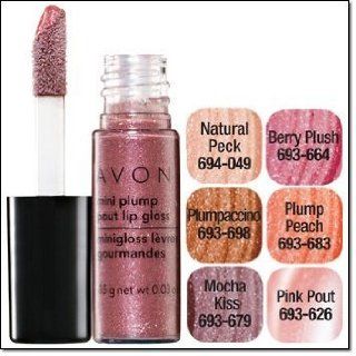 Avon Mini Plump Pout Lip Gloss Plumpaccino  Lipstick  Beauty