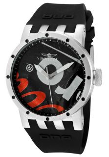 Invicta 10443  Watches,Womens DNA Black Coca Cola Zero Design Dial Black Polyurethane, Casual Invicta Quartz Watches