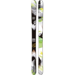 Salomon Shogun 100 Skis Green/Black/White