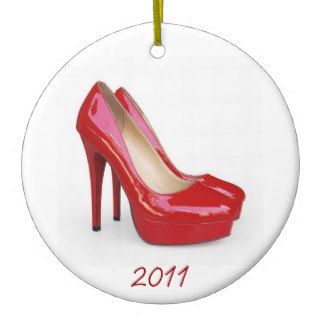 Shoe Diva Christmas Ornament