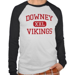 Downey   Vikings   High School   Downey California T Shirts