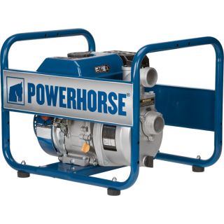 Powerhorse Semi-Trash Pump — 2in. Ports, 7860 GPH, 5/8in. Solids Capacity, 208cc Powerhorse Engine  Engine Driven Semi Trash Pumps