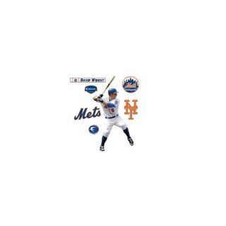 MLB New York Mets David Wright Fathead Junior Wall Decal  Sports Fan Wall Banners  Sports & Outdoors