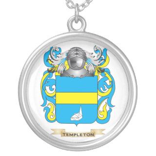 Templeton Family Crest (Coat of Arms) Custom Jewelry