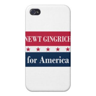 Newt Gingrich for America Cases For iPhone 4
