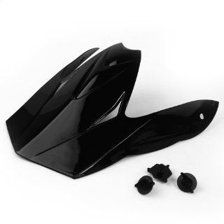 Replacement Matte Black Sun Visor for Motocross ATV Dirt Bike Helmet Model #602 (Gloss Black) Automotive