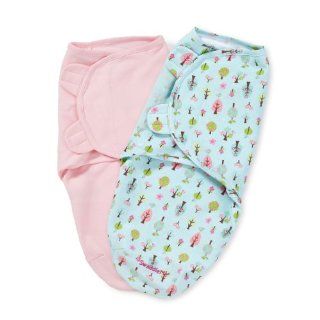 Summer Infant 2 Count Swaddleme Blanket, Sweet Trees, Small  Swaddle  Baby