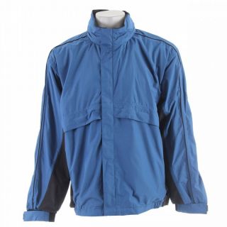 Stormtech Trident Microflex Rainshell Jacket Cool Blue/Granite