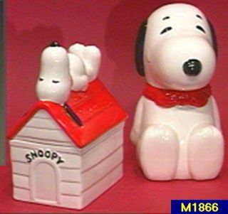 Peanuts Snoopy Doghouse Cookie Jar —