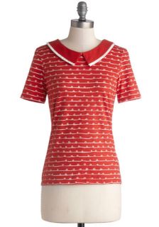 Arches, Loops, and Whorls Top  Mod Retro Vintage Short Sleeve Shirts
