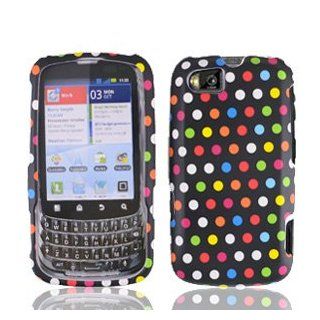 For Sprint Motorola Admiral Xt603 Accessory   Color Dots Hard Case Proctor Cover + Free Lf Stylus Pen Cell Phones & Accessories