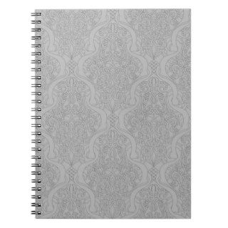 Abstract seamless arabic pattern notebook