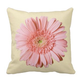 Pink Gerber Daisy Decorator Pillow