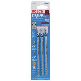 Bosch 3 Pack 5 1/4 in T Shank Bi Metal Jigsaw Blade
