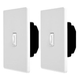 Lutron FA 603 ADH WH Faedra 600W Smart Dimmer and Remote, White   Wall Dimmer Switches  
