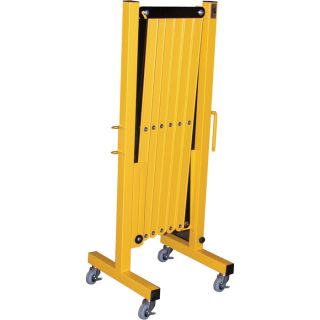 Vestil Expand-A-Gate with Casters — Steel, 137in. Expanded Width, Model# EXGATE-30-C  Barricades