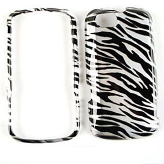 CELL PHONE CASE COVER FOR MOTOROLA ADMIRAL XT603 TRANS ZEBRA PRINT Cell Phones & Accessories