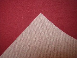 RED VINYL FAUX LEATHER FROM THE FABRIC BARN, LEATHERETTE UPHOLSTERY FABRIC   ATLANTA Sold by the metre