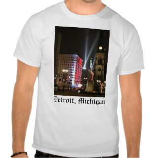 Detroit, Michigan T shirt