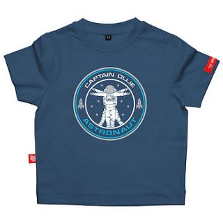 personalised astronaut t shirt by sgt.smith