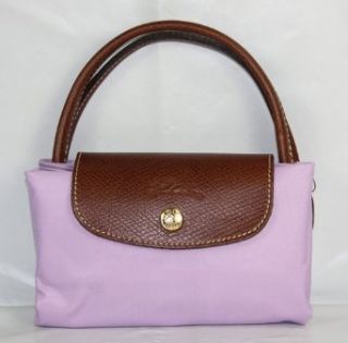 Longchamp Le Pliage Lilac Mini Duffel Tote Bag Purse Clothing