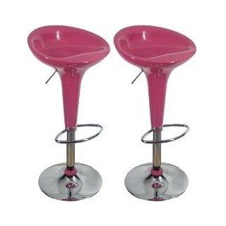 Shop Pair of Pink Barstools at the  Furniture Store