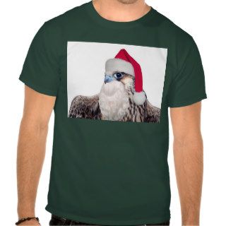 Santa Peregrine Falcon T shirt