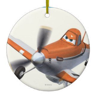 Dusty 3 christmas tree ornament