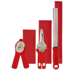 Kuhn Rikon and Microplane 3 piece Kitchen Essentials Set —