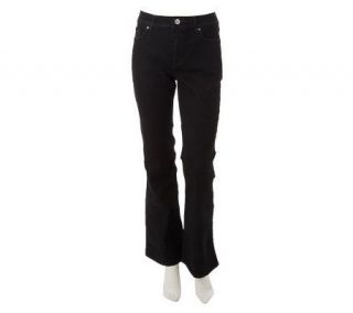 Susan Graver Denim 5 Pocket Jeans with Embellishments Regular —