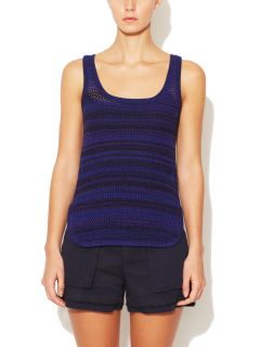 Cotton Open Knit Shell by See by Chloe