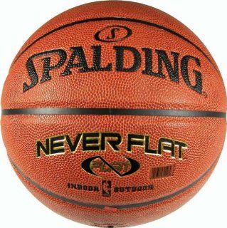 Spalding Deluxe Never Flat Basketball   Official 