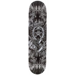 Superior Vanguard Skateboard Black/Grey 7.6"