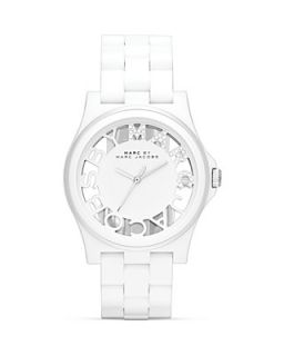 MARC BY MARC JACOBS Rivera Skeleton White Watch, 41mm's